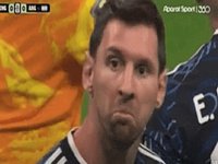 Lionel Messi Nod meme example image.