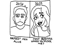 Saddest Man Alive / Most Beautiful Woman You've Ever Met