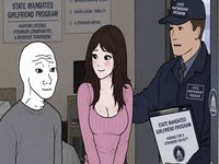 State Mandated Girlfriend meme example image.