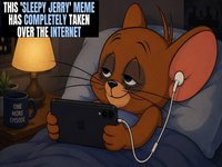 This Sleepy Jerry Meme Has Completely Taken Over the Internet image example.