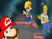 I'll Kick Your Butt In Smash Bros meme example image.
