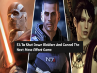 BioWare Shutdown image example and announcement.