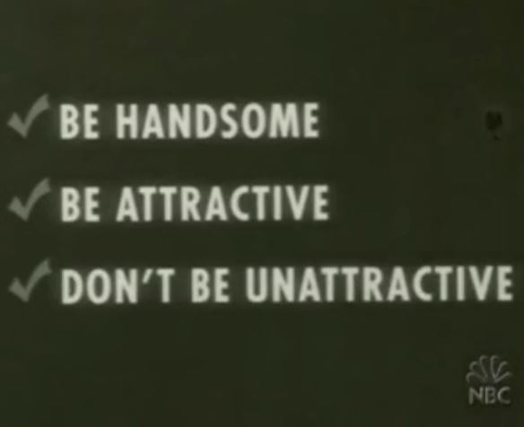 Be Attractive, Don't Be Unattractive