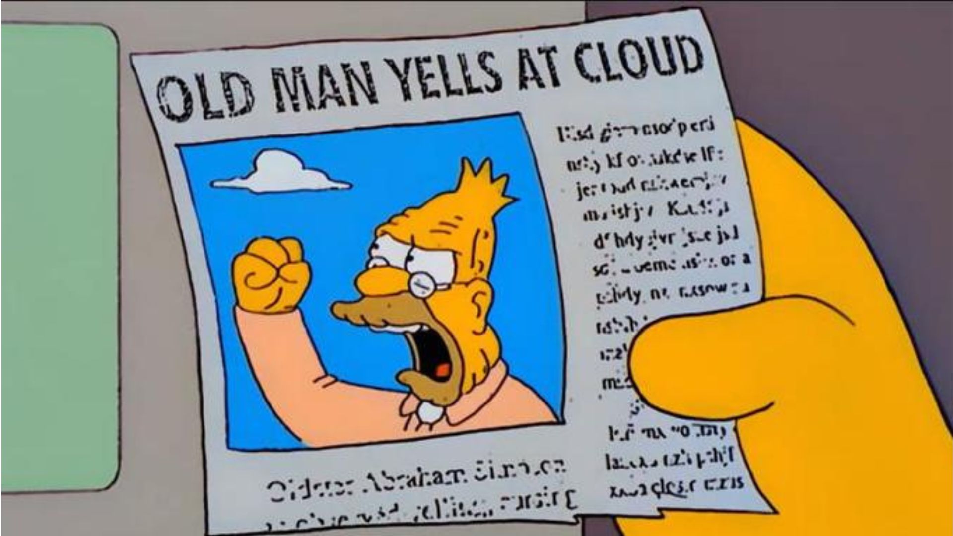 Old Man Yells At Cloud Video Gallery Know Your Meme