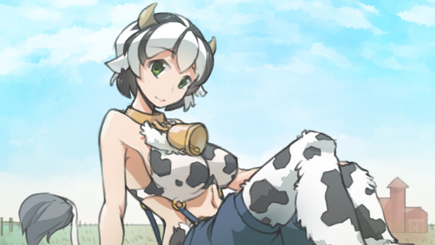 Cow Girls / Cow Bikini / Touch the Cow