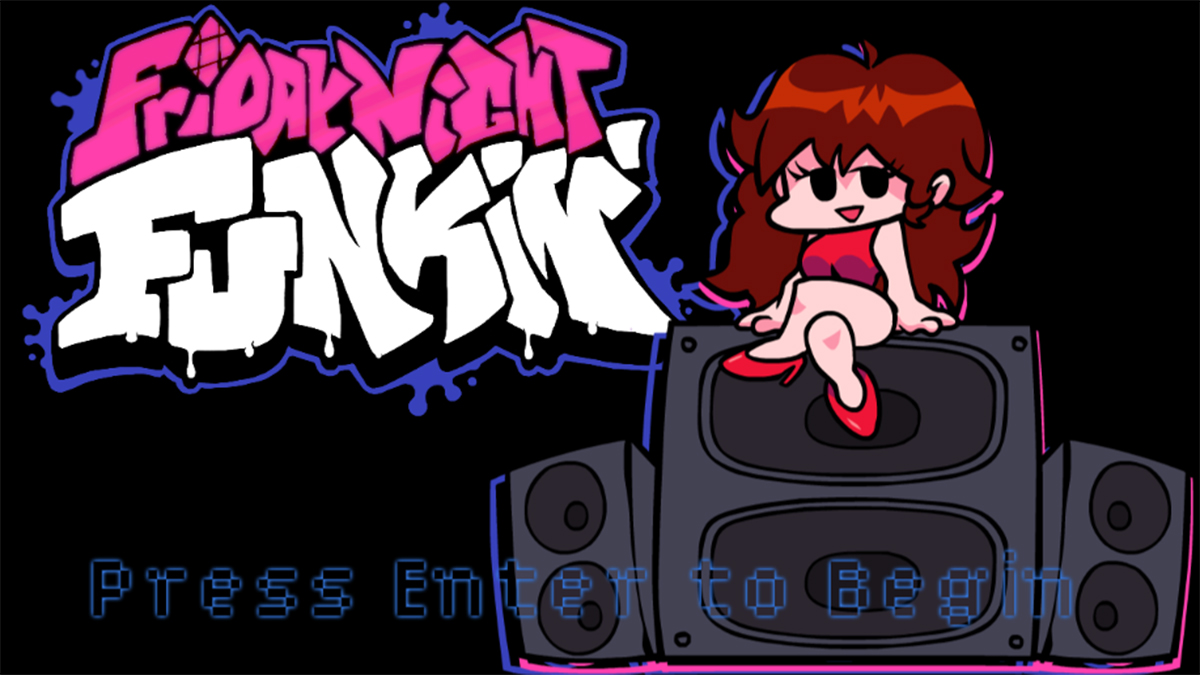 Friday Night Funkin Title Screen Color In by Nyxth on Newgrounds