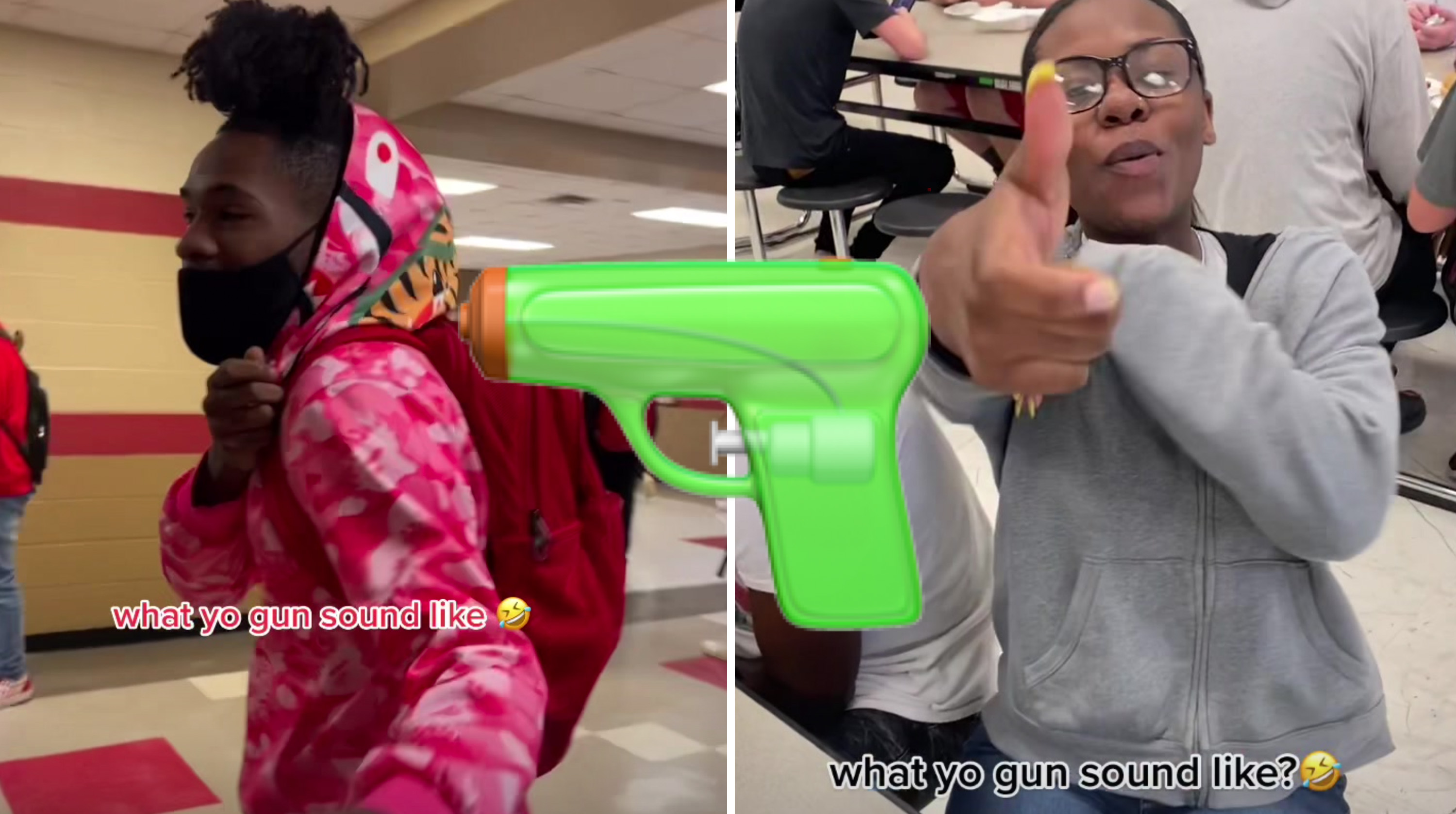 What Your Gun Sound Like TikTok trend.