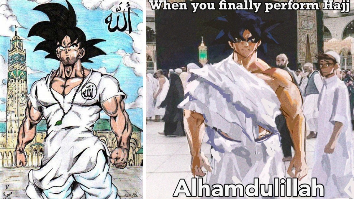 Halal goku meme