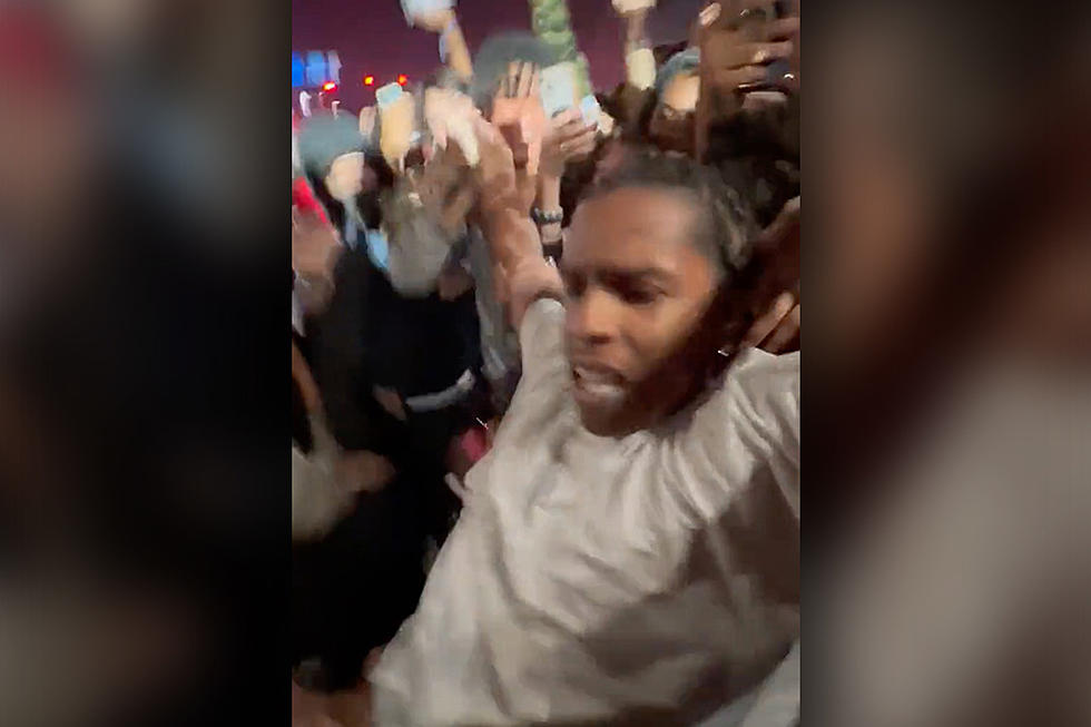 A$AP Rocky In The Mosh Pit