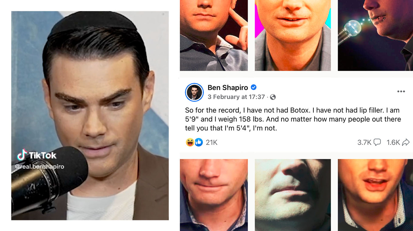 Ben shapiro lip