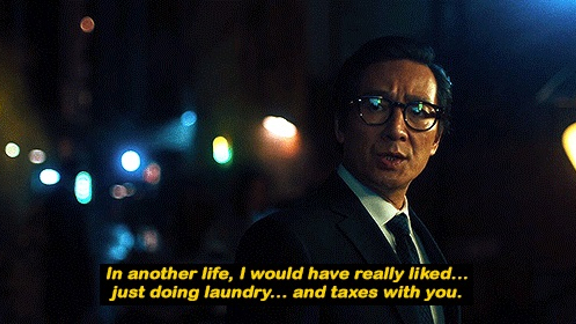 In Another Life I Would Have Really Liked Just Doing Laundry and Taxes With You meme format.