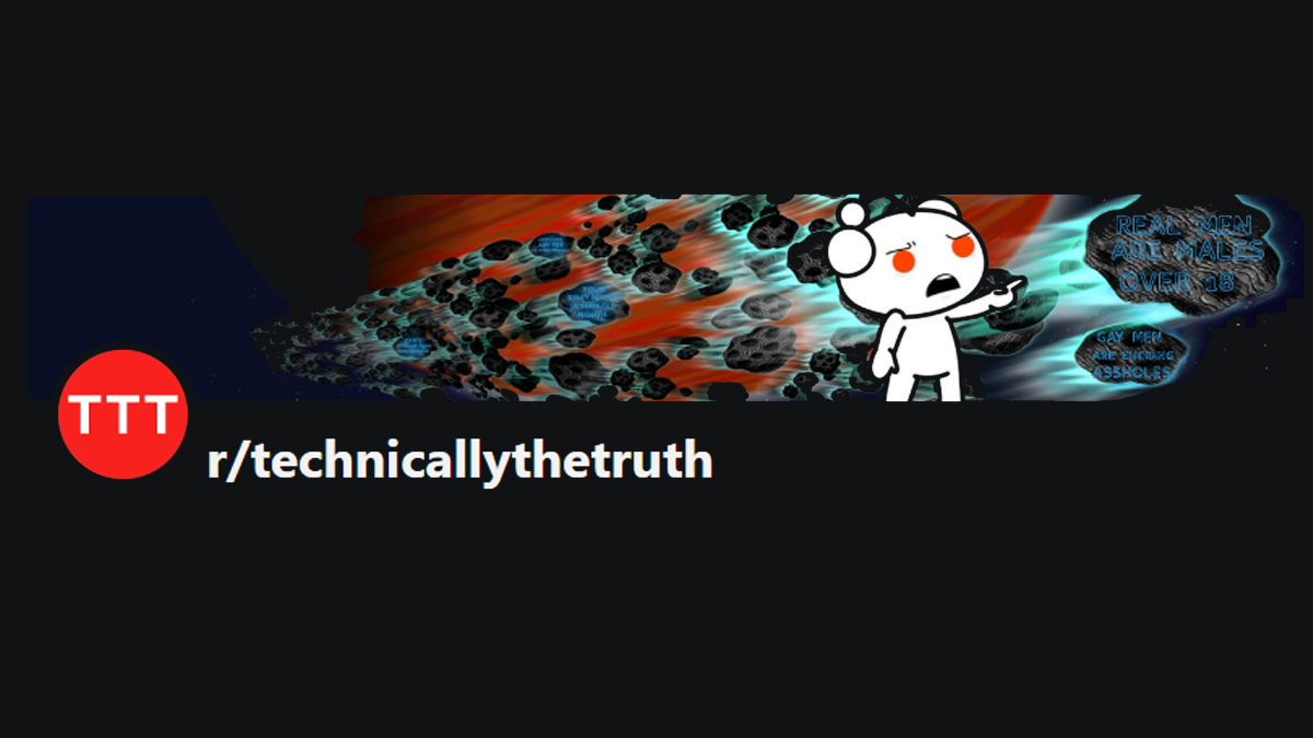 r/technicallythetruth or TTT subreddit header image.