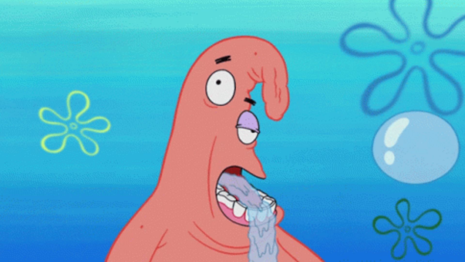 Dumb Patrick Patrick Drooling Know Your Meme