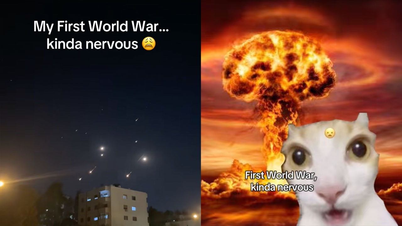 First World War Kinda Nervous meme examples.