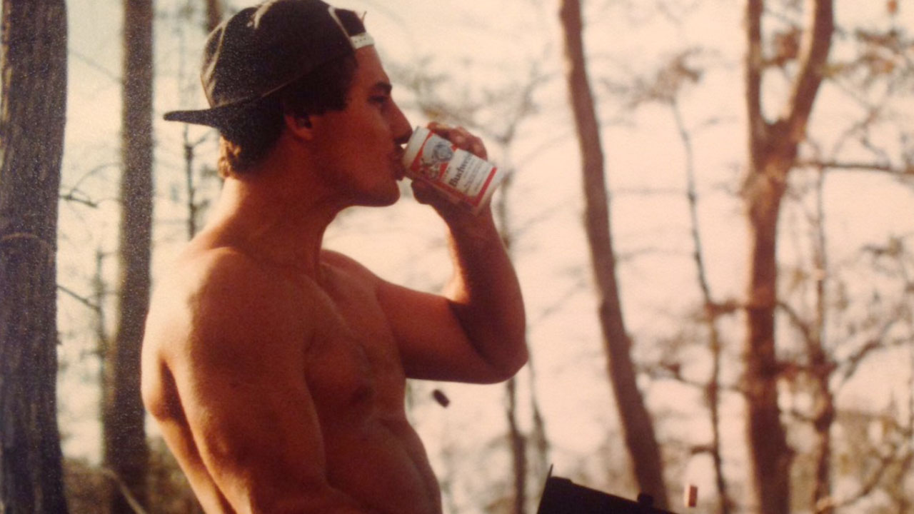 I'm Not Fuckin' Dying For X meme example depicting a man drinking beer.