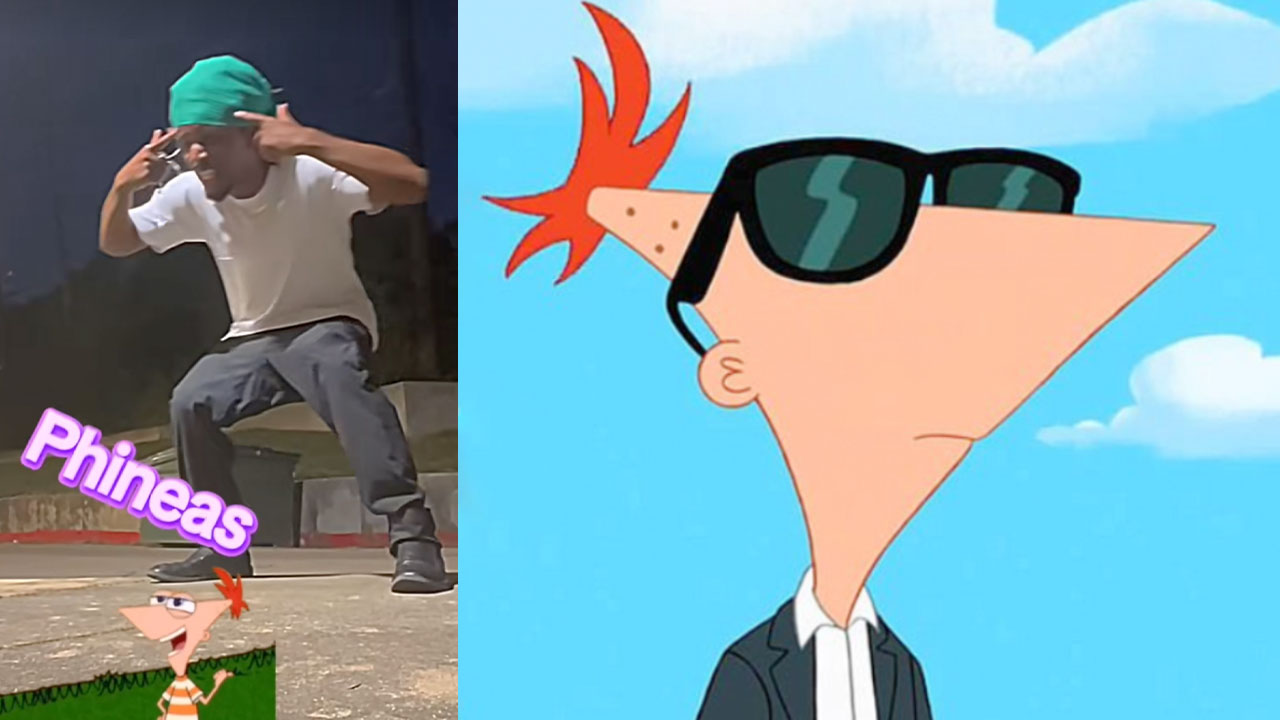 I'm A Genius Like Phineas meme and image example.