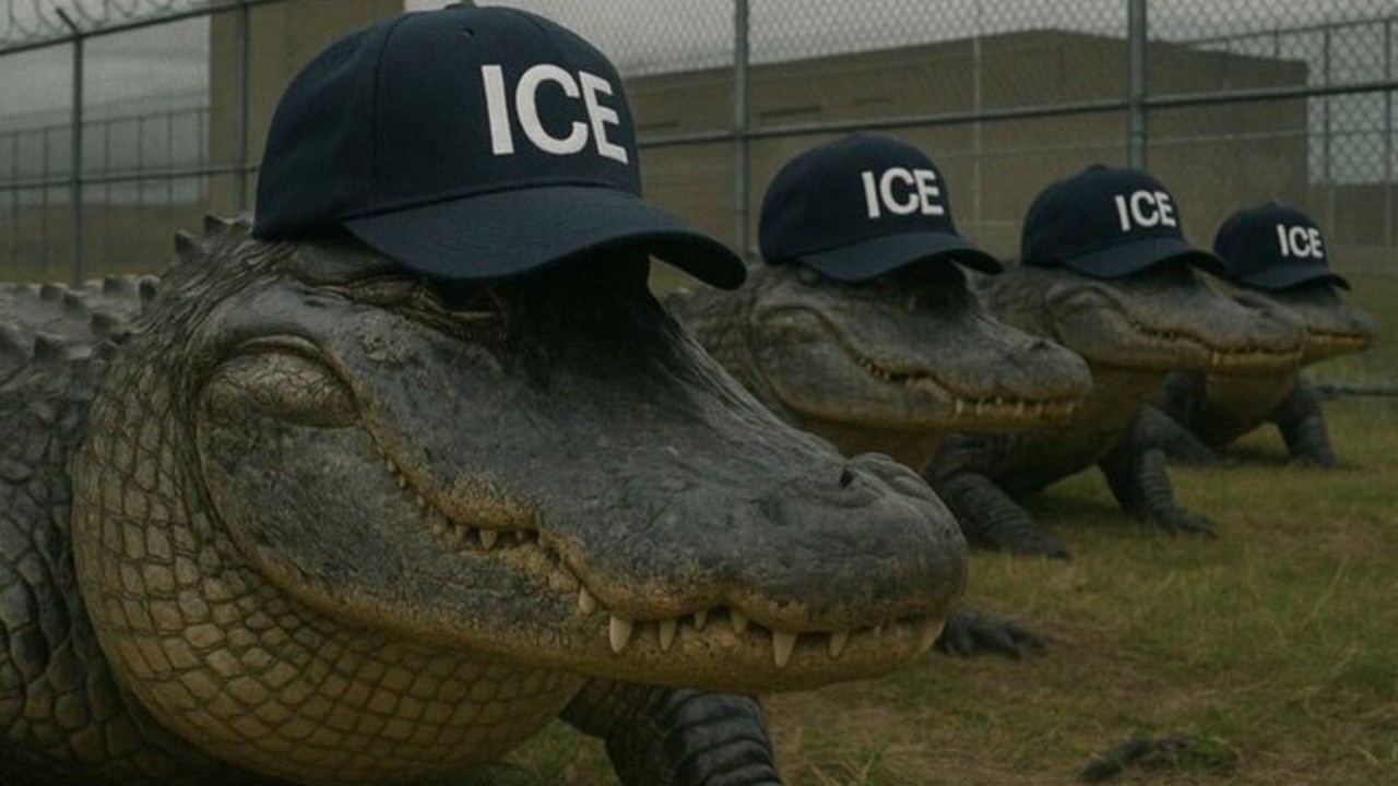 Alligator alcatraz meme example.