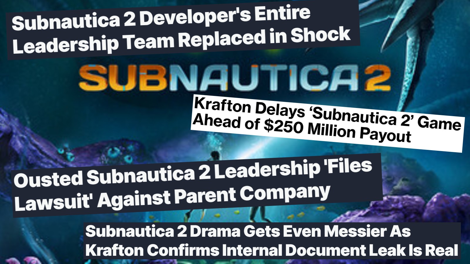 Subnautica 2 Krafton Controversy image example.