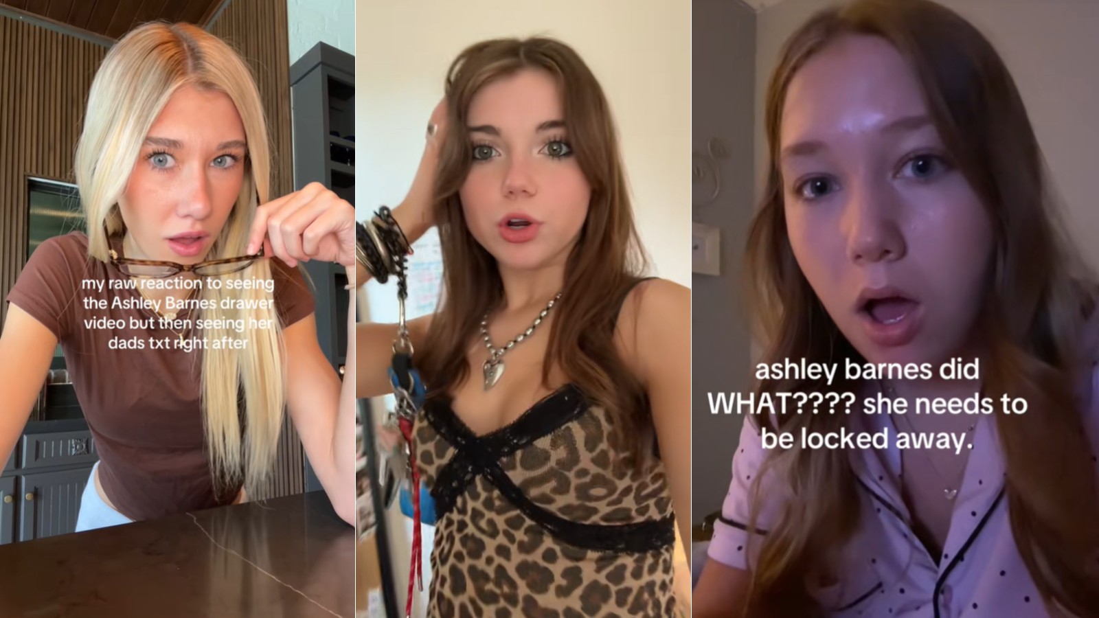 Ashley Barnes Drawer Video / Allegations By Brad Mason image and tiktok examples.