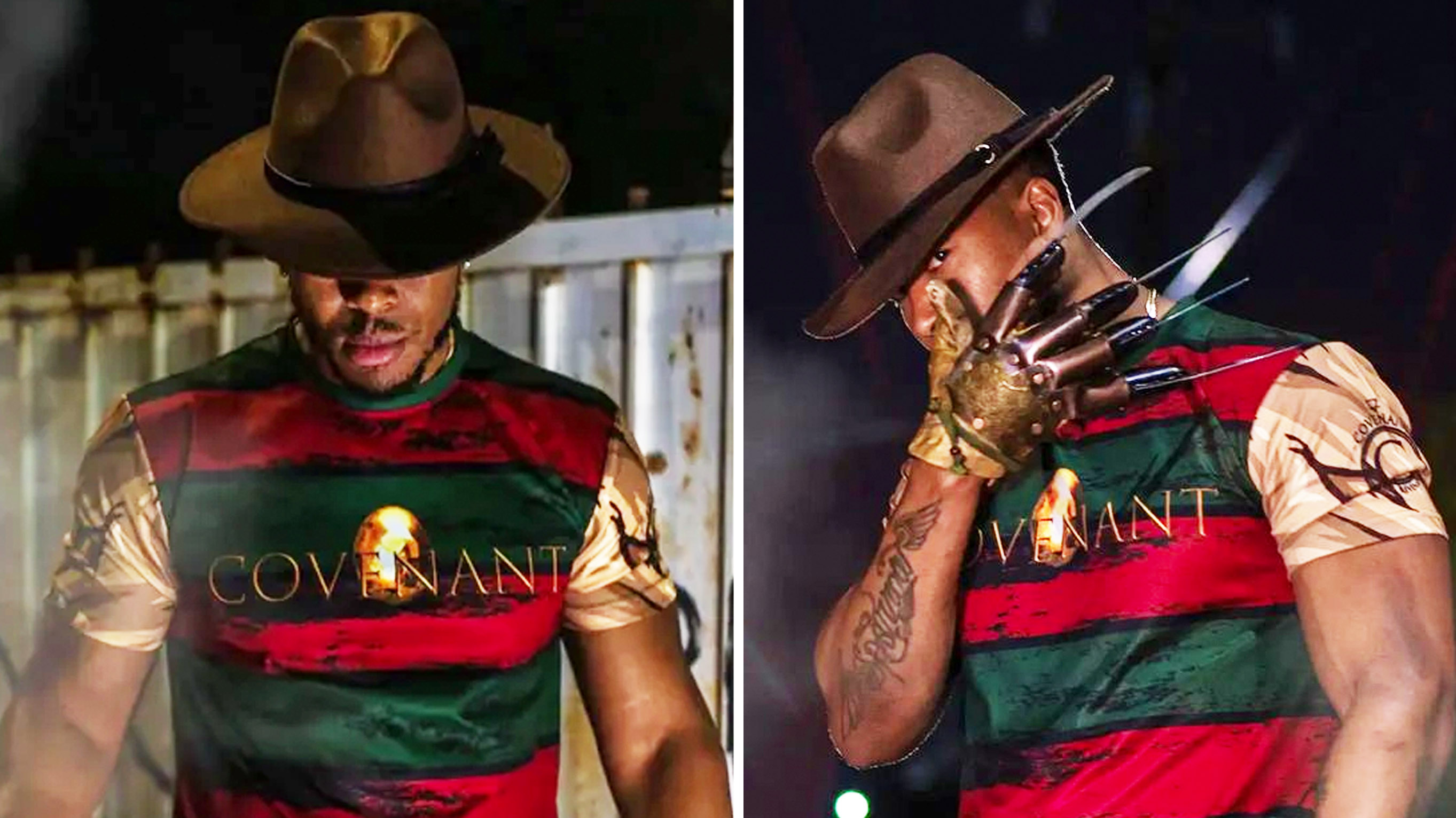 Low Tier God Freddy Krueger Outfit image examples.