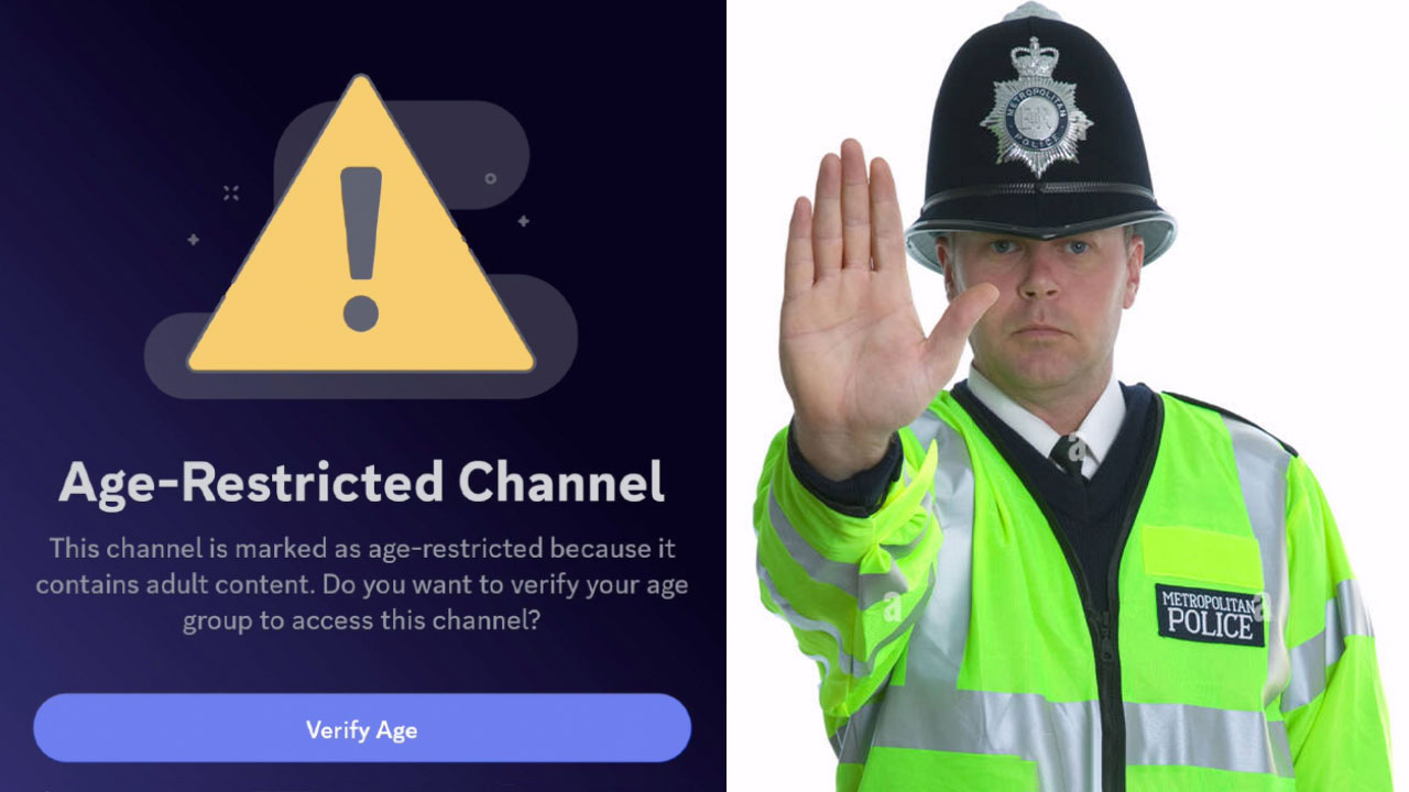 UK Online Safety Age Verification Law and act image and meme examples.