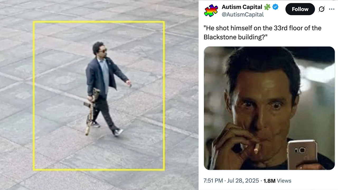 Blackstone NYC Shooting 33rd Floor Conspiracy Theory