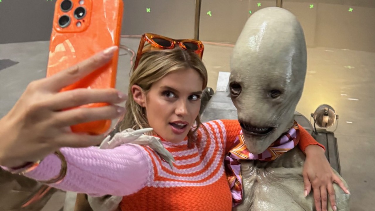 Eve and Mr. Handsome Selfie