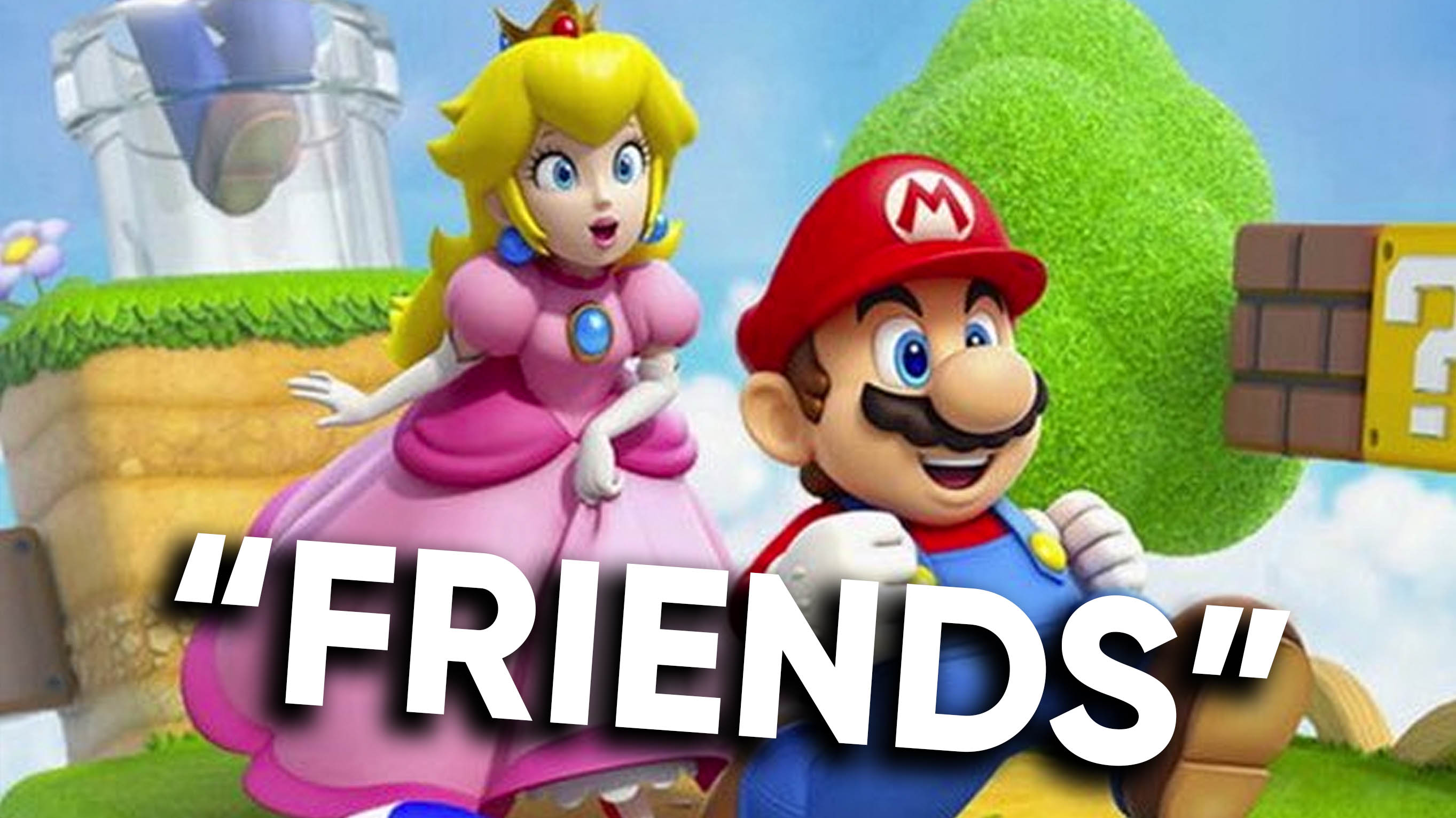 Mario Friend Zoned by Peach