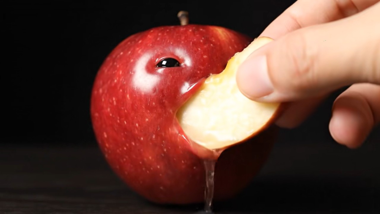 Fruits Eating Themselves / Freaky Fruits meme and image example.
