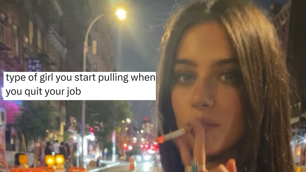 Type Of Girl You Pull When You're Unemployed / Unemployment Glow image and meme example depicting Brooke Flecca.