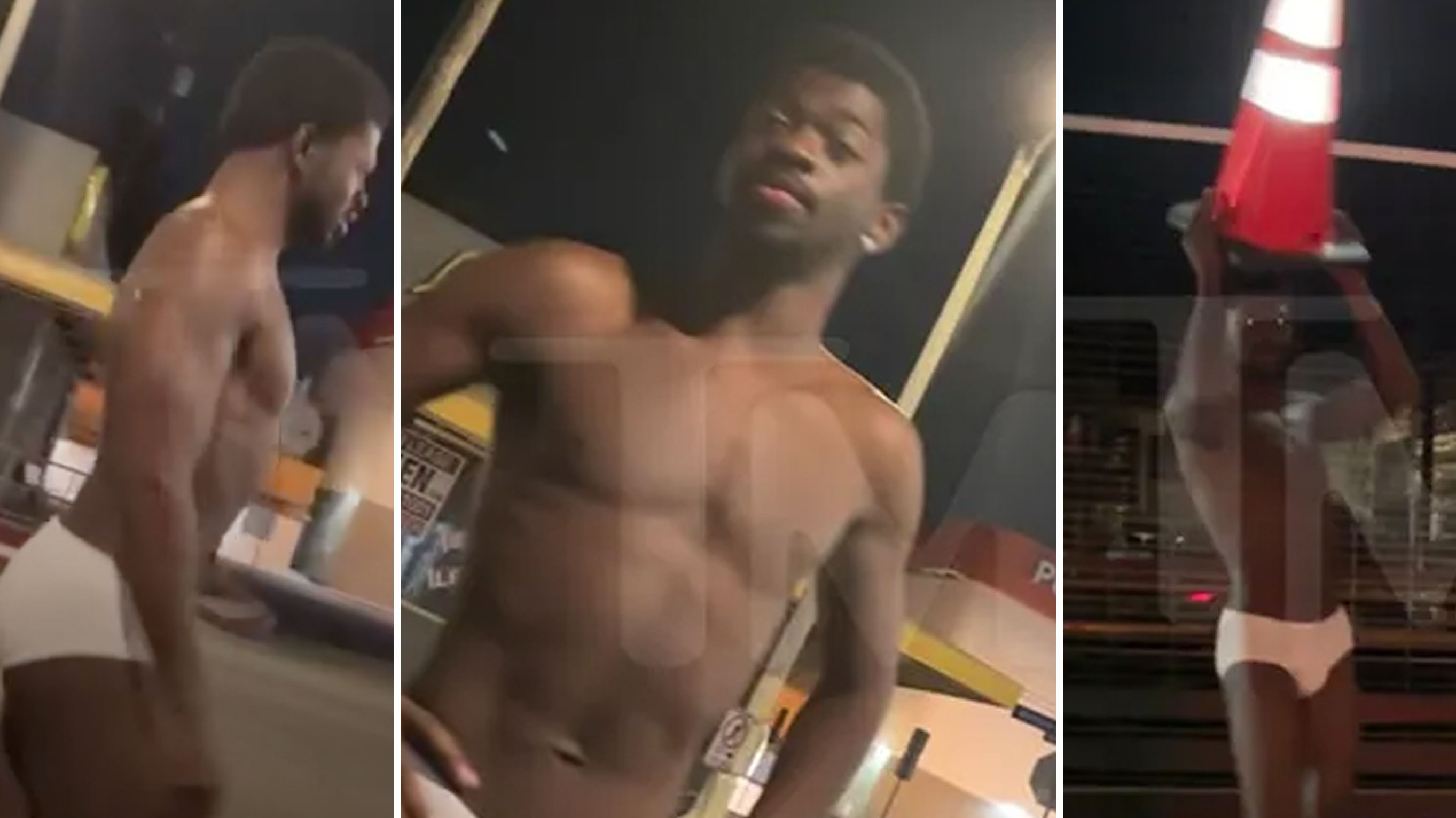 Lil Nas X Arrest and Mental Breakdown image examples.