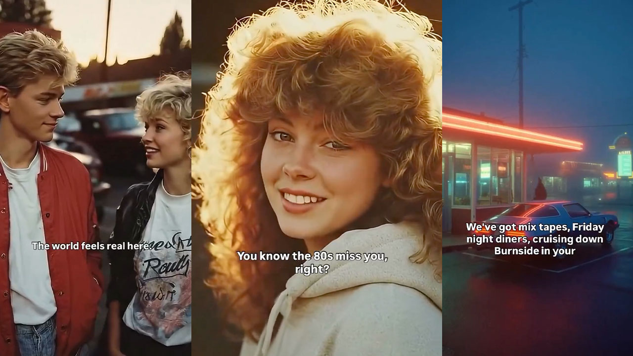 You Know The 80s Miss You Right meme and trend depicting example images.