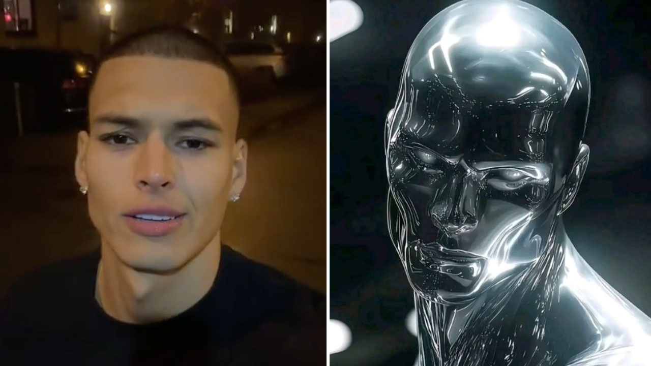 Silver Surfer Marlon TikTok Edits image example.
