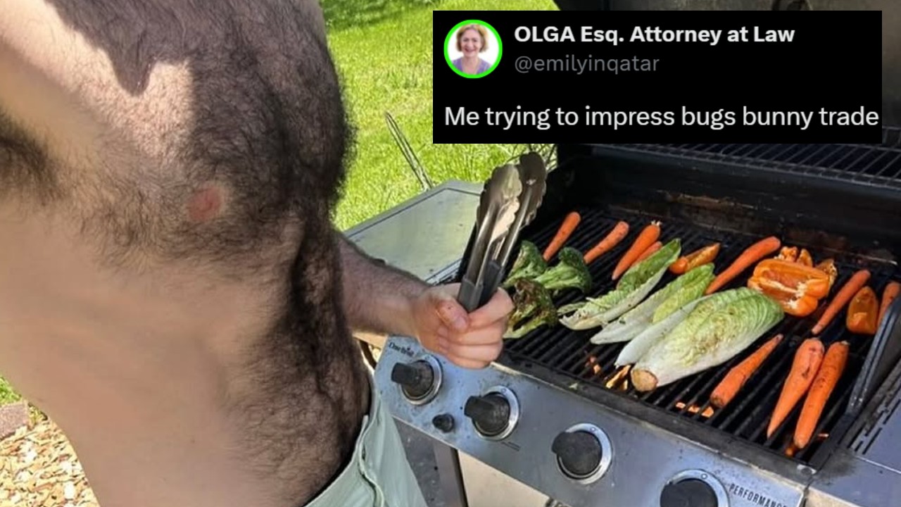 Trying to Impress the Trade meme and image example.