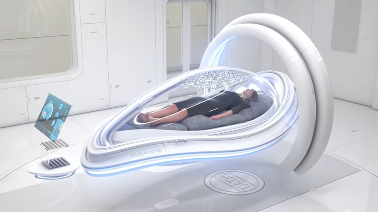 Medbed / med bed image example.