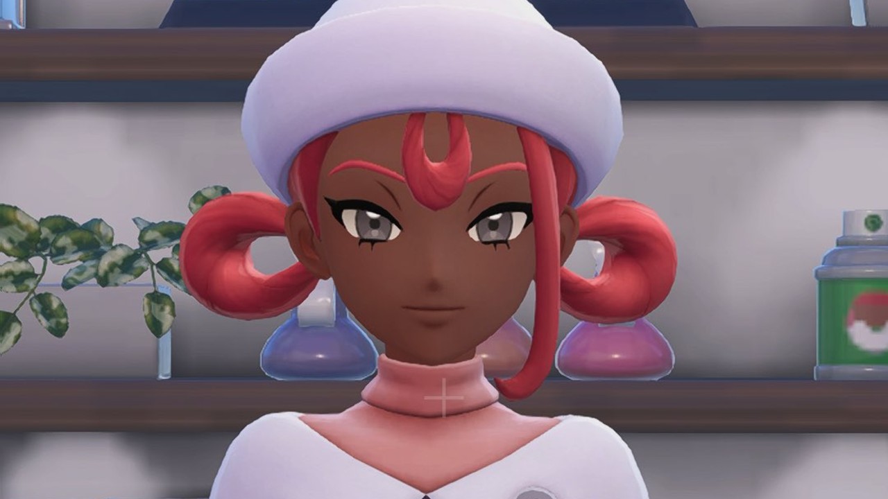 Black Nurse Joy from Pokemon Legends Z-A image example.