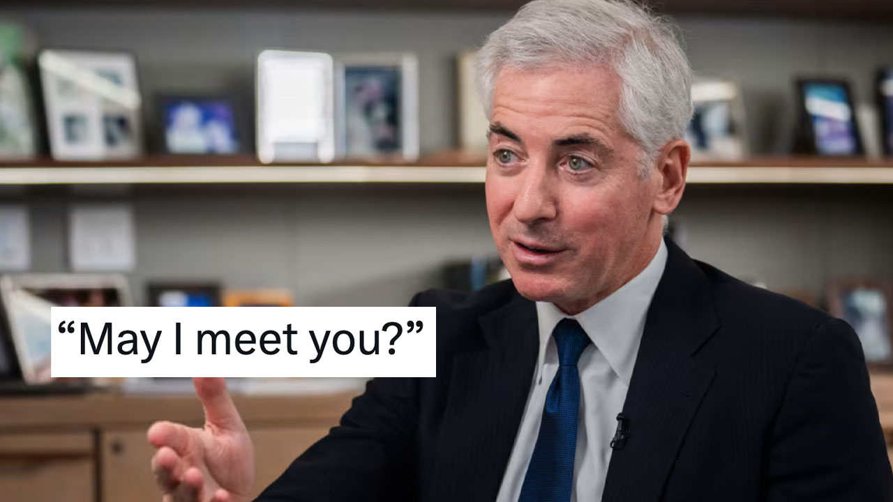 Bill Ackman May I Meet You meme.