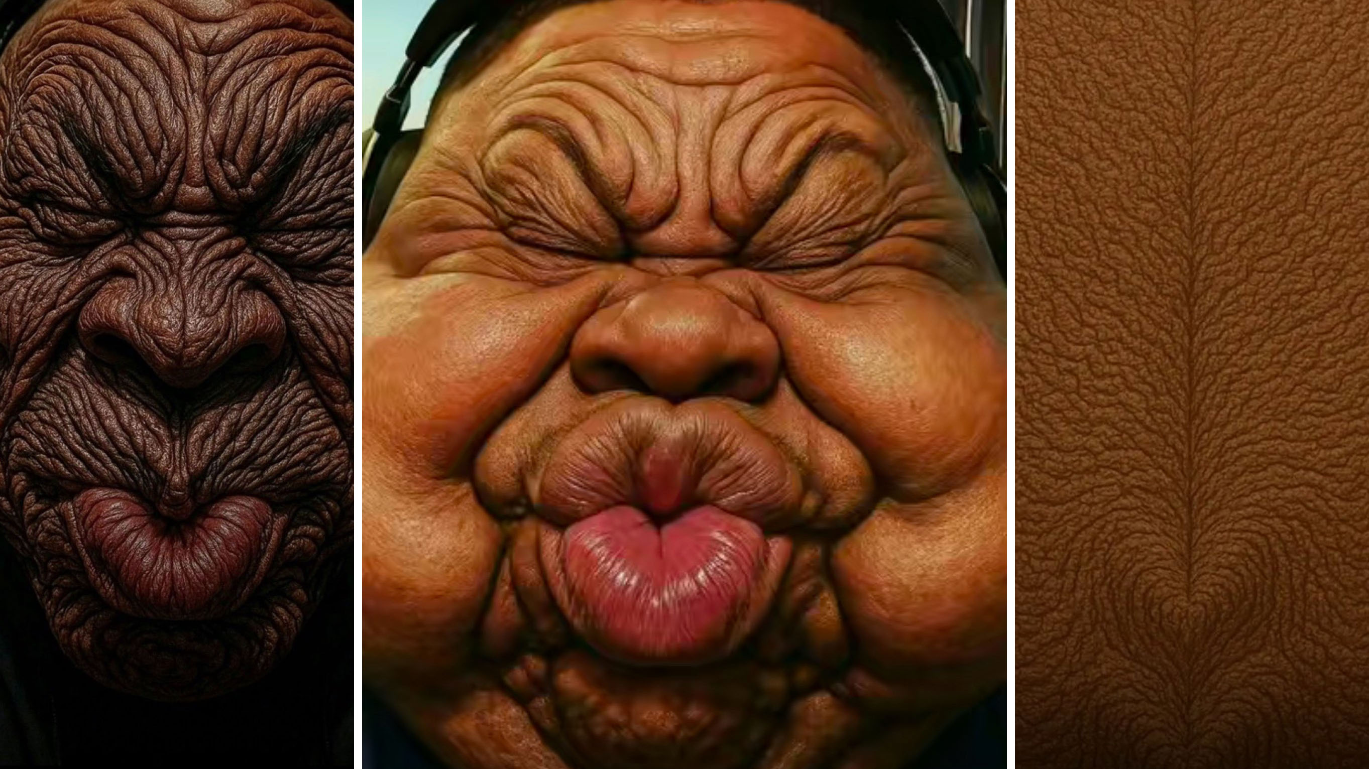 Grotesque IShowSpeed Face Edits image examples.