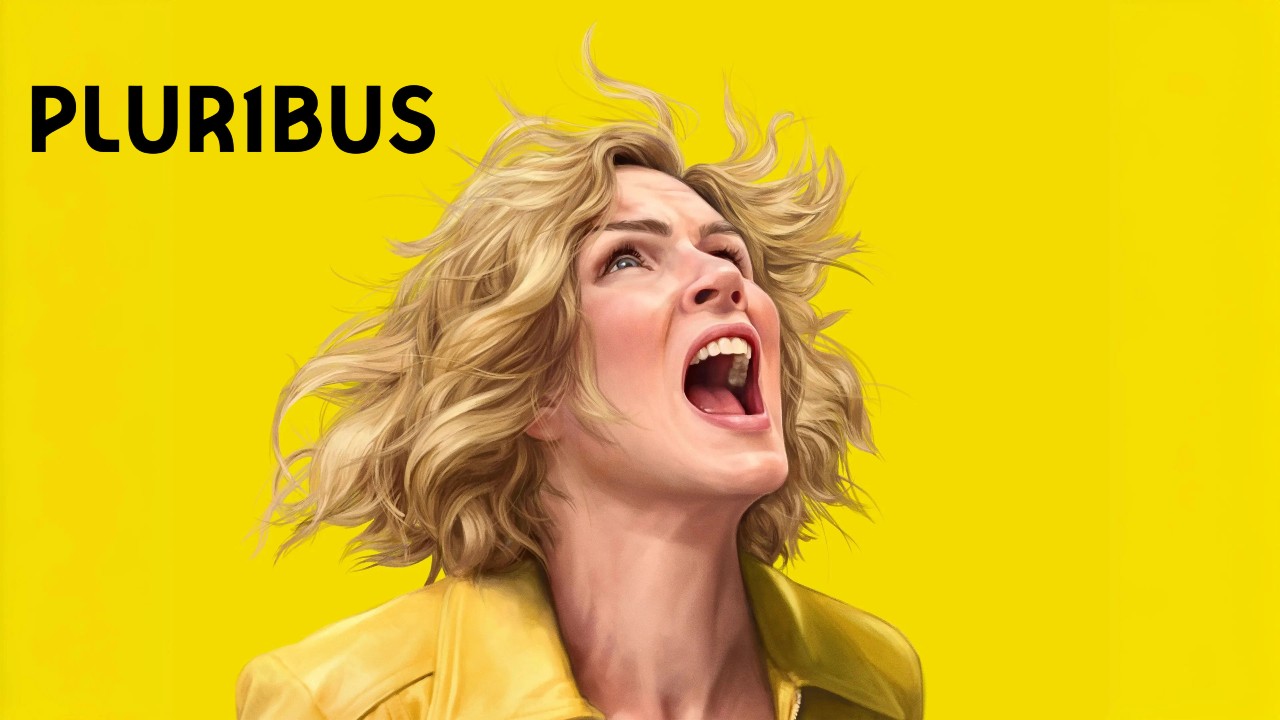 Pluribus tv show cover art.