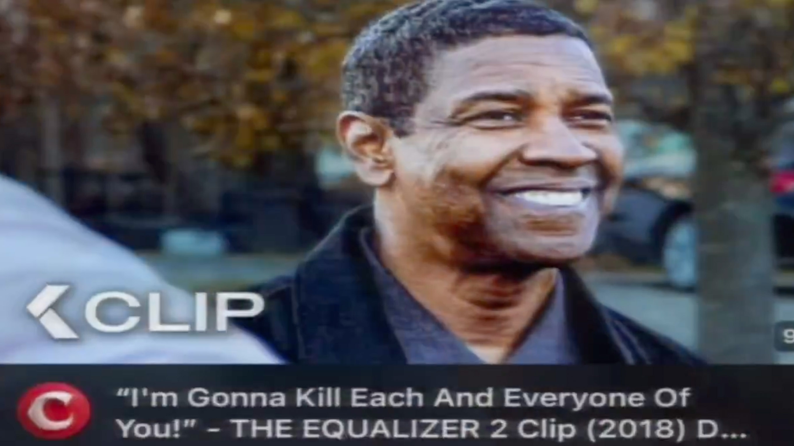 "I'm Gonna Kill Each and Every One of You" Denzel Washington Edit