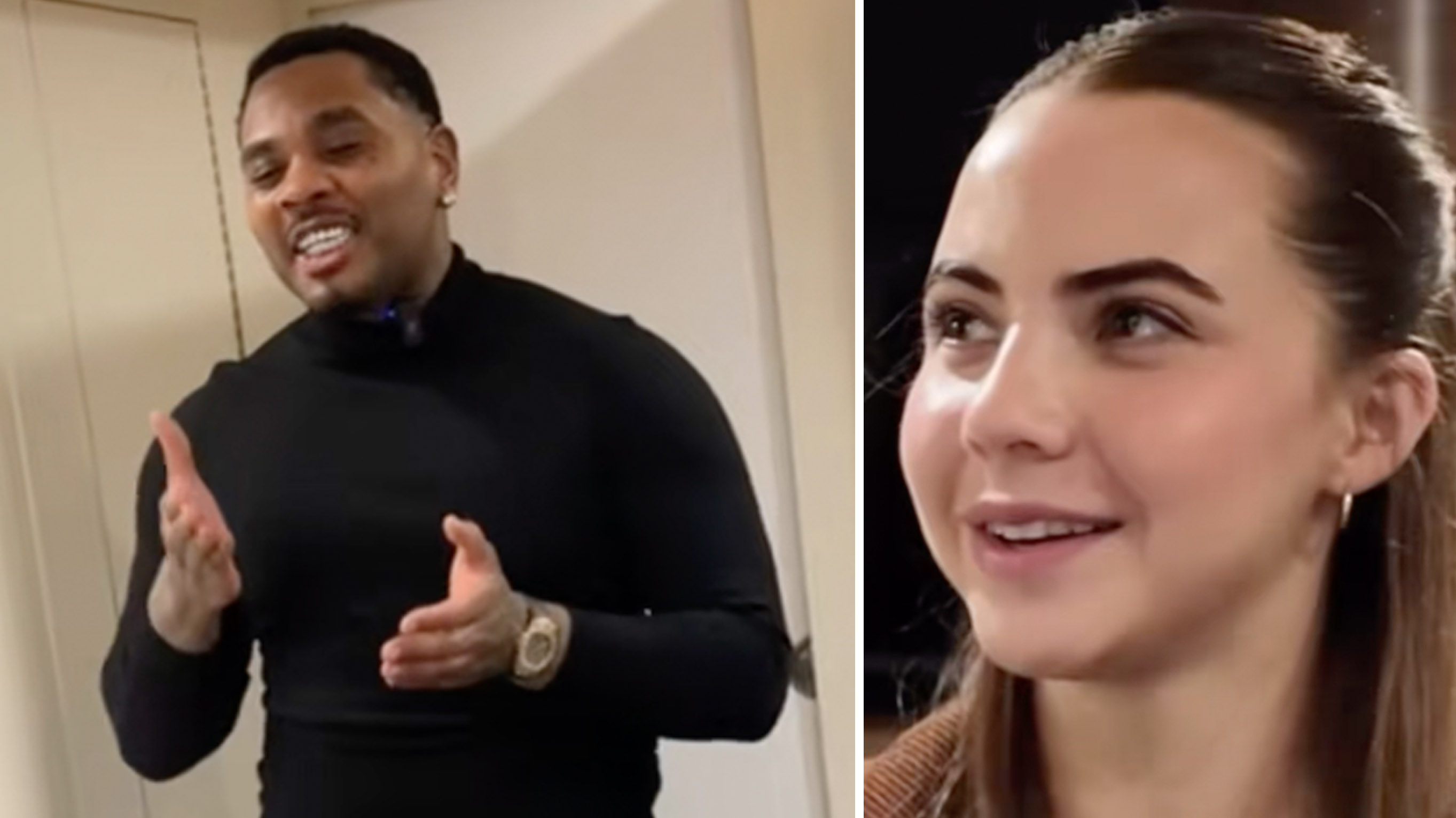 Beefin With My Chick While I'm in Jail meme with Kevin Gates.