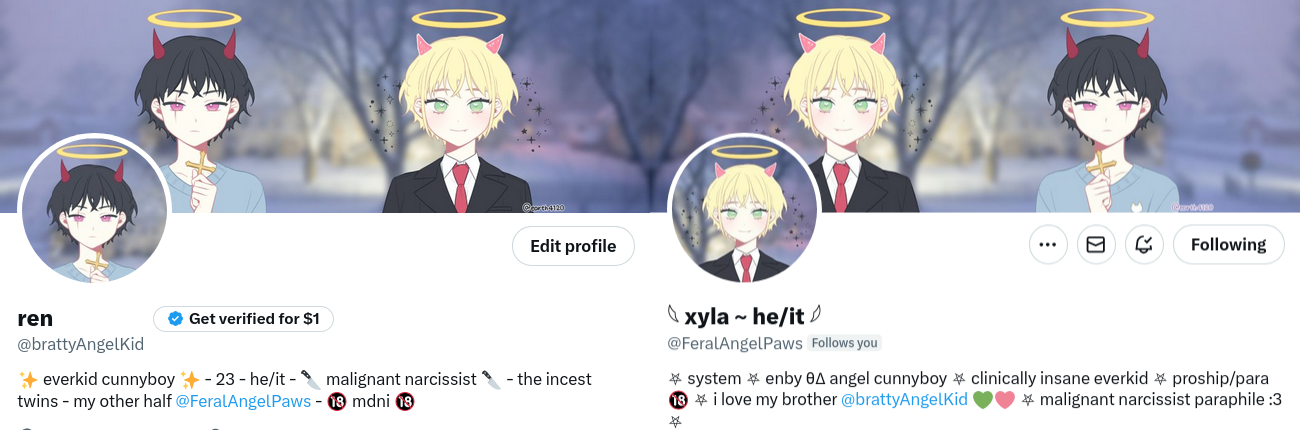 Mogged by The Incest Twins