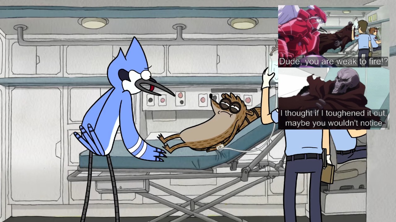 Dude, You're Allergic to Eggs / Weak to X