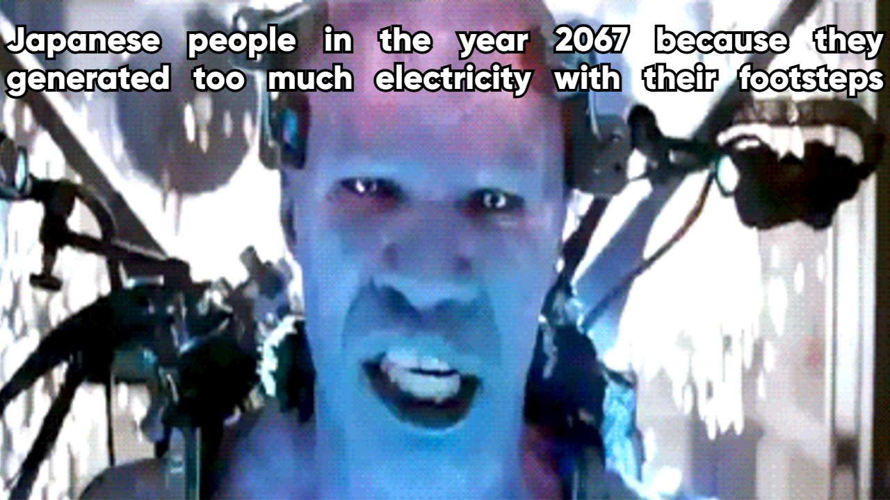 Japan Is Turning Footsteps Into Electricity Copypasta