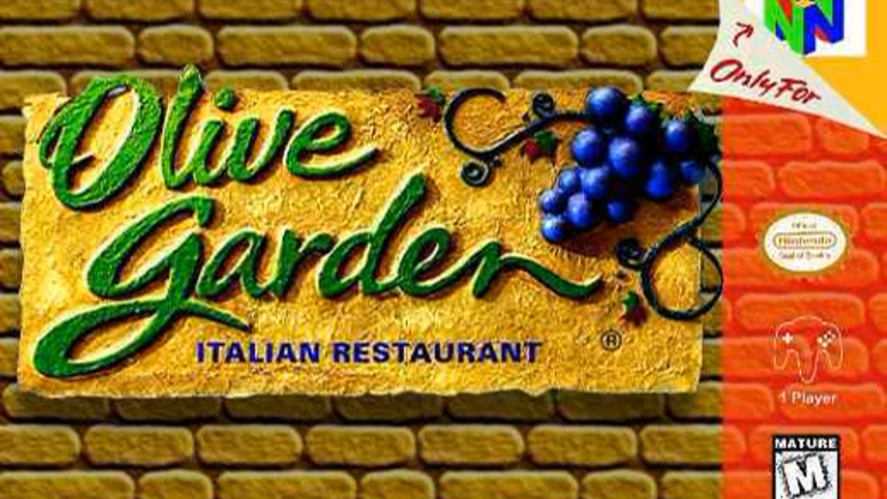 An 'Olive Garden' N64 Game That Never Existed Remembered Fondly By Gamers