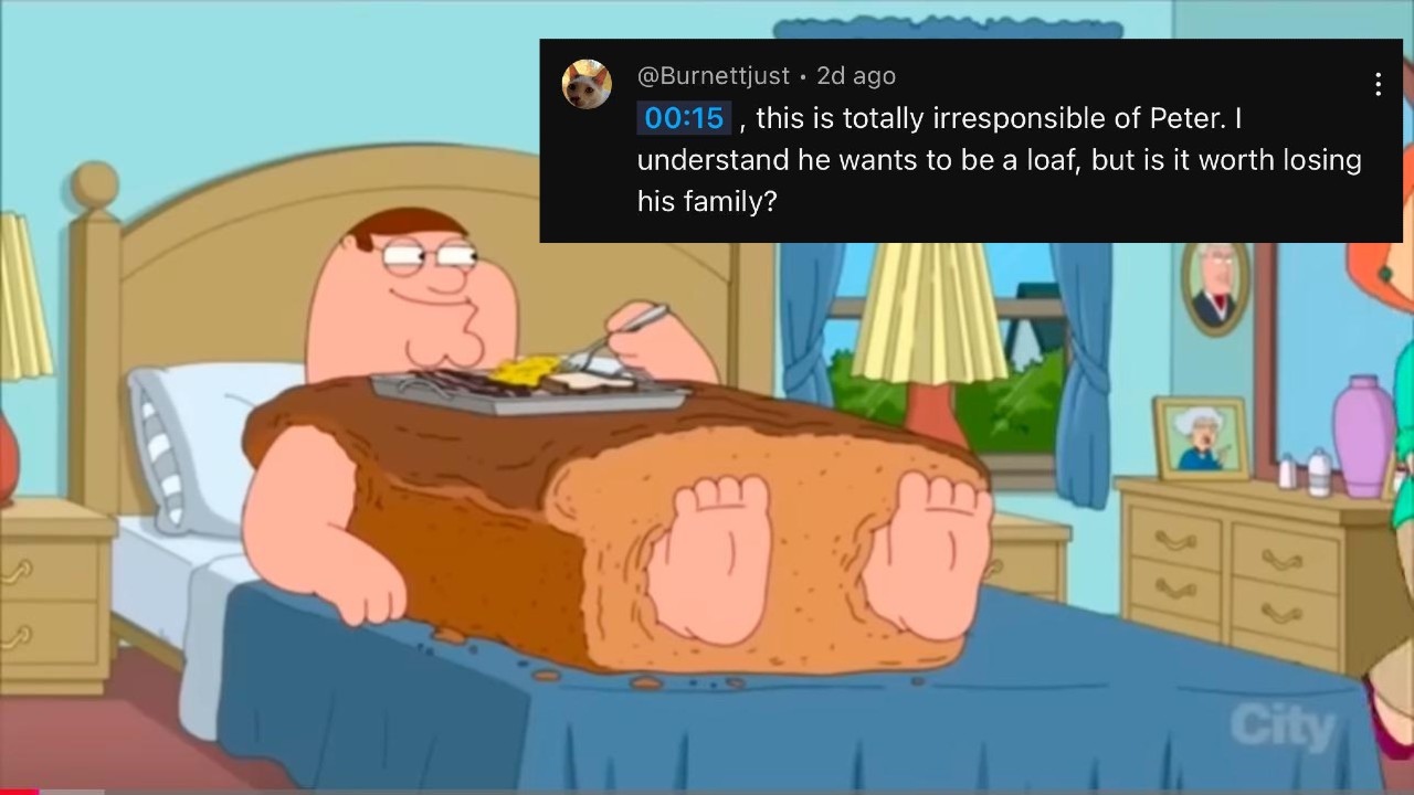 Serious Family Guy Comments