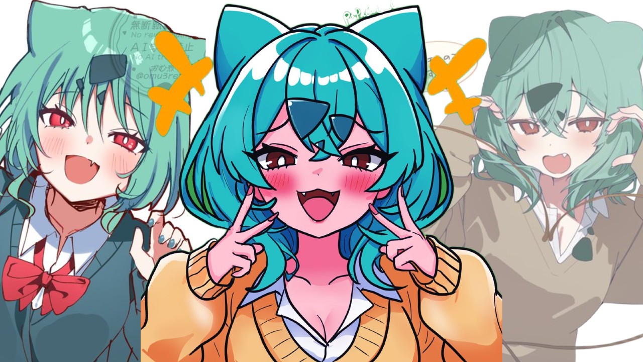 Gyaru Bulbasaur image examples.