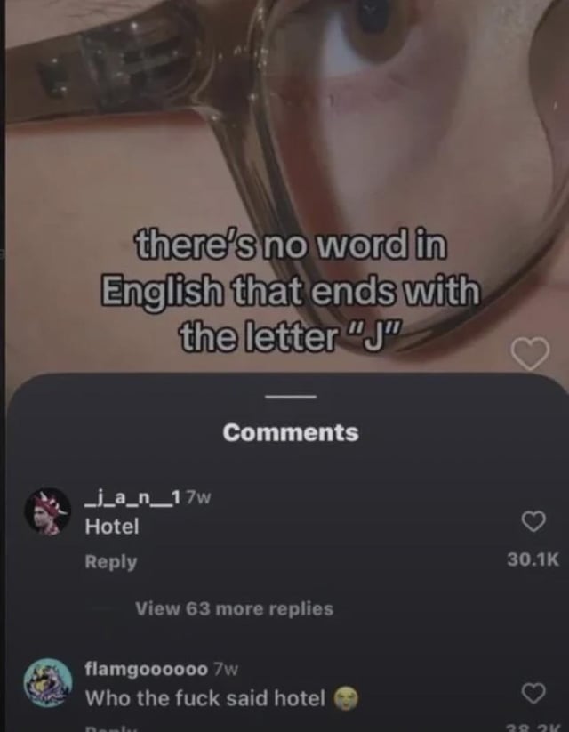 hotel / who the fuck said hotel