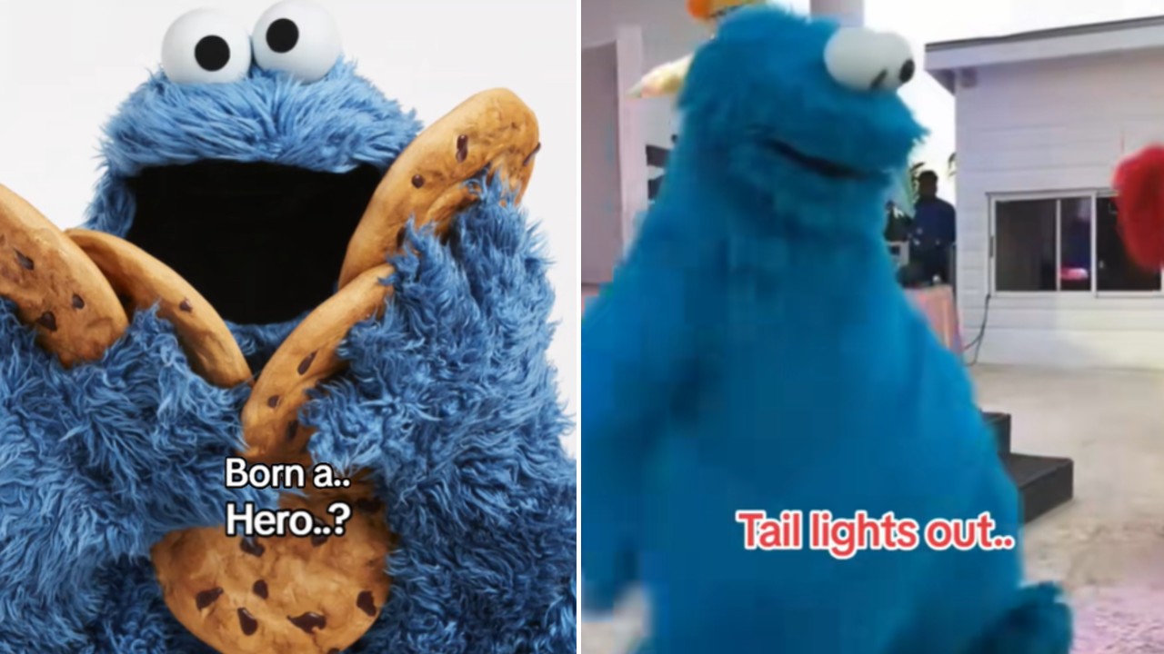 Born a Hero Tail Lights Out meme example.