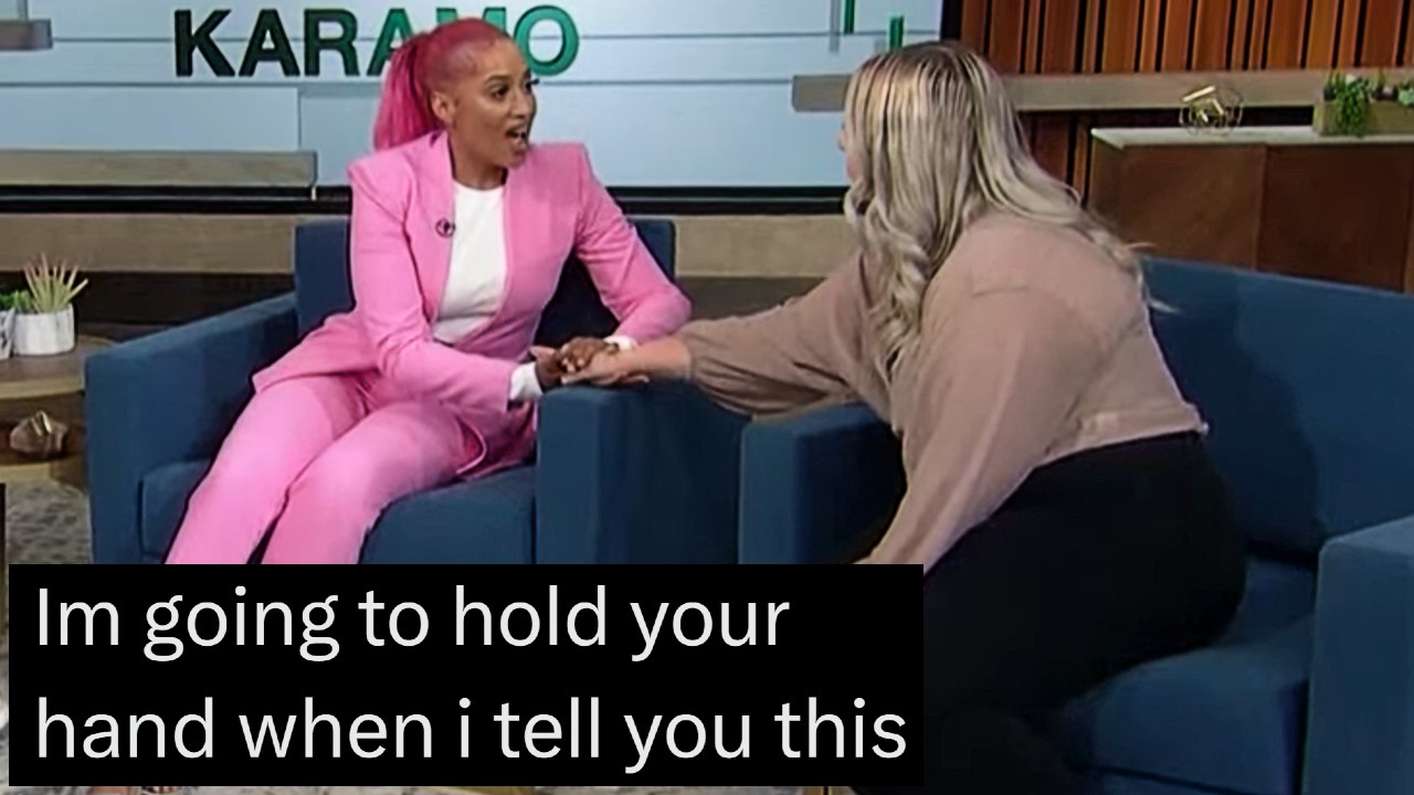 I'm Gonna Hold Your Hand When I Say This meme.